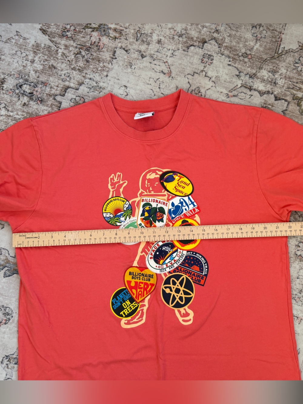 Billionaire Boys Club Land Sea Space Crewneck Tee - Picture 6 of 8